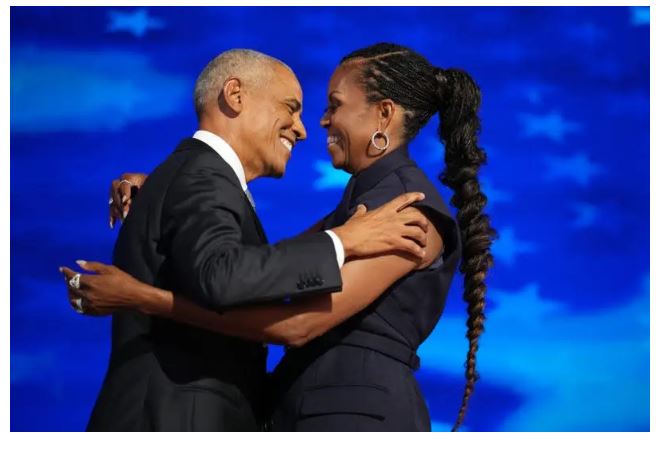 Michelle Obama Don Talk Say She and Barack Still Dey Together – No Be Divorce Matter