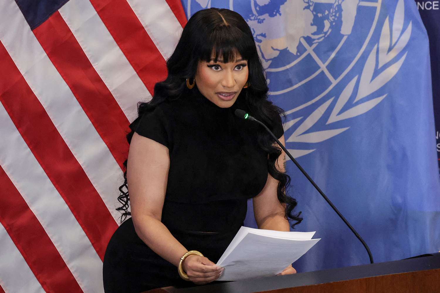 Nicki Minaj raises alarm at the United Nations