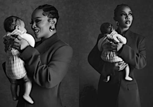 Toke Makinwa baby dedication